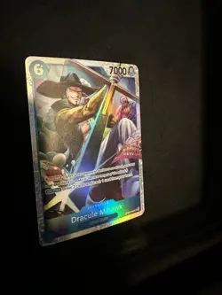 Dracule Mihawk OP09-048 SR, foil, One Piece card ft. Crocodile & Buggy tag zoro - Image 5