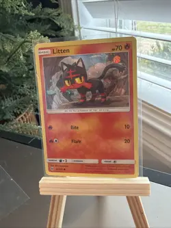 Litten - (Water Web Holo) 024/149 Miscellaneous Cards & Products Holo - Image 2
