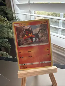 Litten - (Water Web Holo) 024/149 Miscellaneous Cards & Products Holo - Image 4