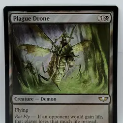 Magic The Gathering Plague Drone Surge Foil Warhammer 40k 047/168 Rare MTG Card - Image 1