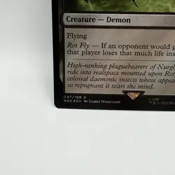 Magic The Gathering Plague Drone Surge Foil Warhammer 40k 047/168 Rare MTG Card - Image 5