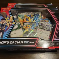 2 Pokemon TCG Hop's Zacian ex Box Promo 100% Brand New In Sealed Box - Image 2