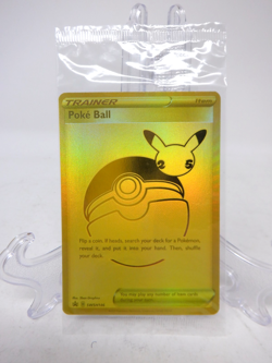 Pokemon Card TCG [English] • Poke Ball SWSH146 Gold Promo Sealed - Image 1