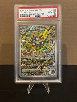 Magneton 159 Sv: Scarlet & Violet Promo Cards Holo PSA 10 - Image 1