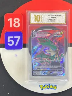 Pokemon PTCG S-Chinese Card Rayquaza VMAX CS4bC-156 Grade10 - Image 1