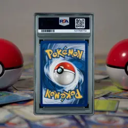 1999 Pokemon TCG Base Set Bulbasaur Common Card 44/102 PSA 8 NM-MT - Image 2