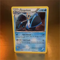 Pokemon Empoleon BW56 Black & White Promo Holo Stage 2 140 HP Card English - Image 1