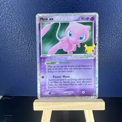 Mew ex 88/92 Holo Celebrations Classic Collection Trading Card 2021 Ungraded - Image 1