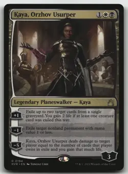Kaya, Orzhov Usurper R Ravnica Remastered 194 LP - Image 1