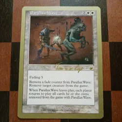 Mtg Parallax Wave LP 2000 World Championship Decks Nemesis Gold Border Card - Image 1