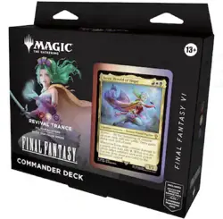 MTG Final Fantasy Commander Deck Revival Trance Magic Precon DecksDENTED BOX A2 - Image 1