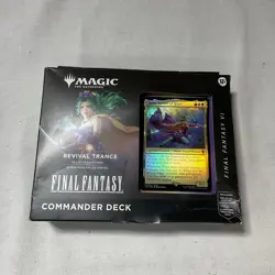MTG Final Fantasy Commander Deck Revival Trance Magic Precon DecksDENTED BOX A2 - Image 4
