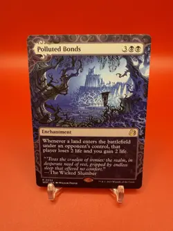 MTG Polluted Bonds 0034 Wilds of Eldraine: Enchanting Tales NM - Image 3