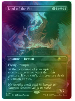 Lord of the Pit - Rainbow Foil Secret Lair - Image 1