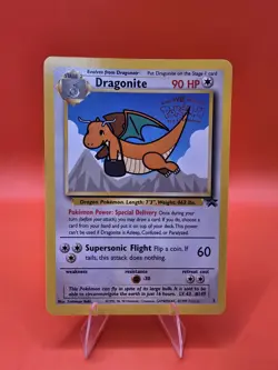 Pokemon Dragonite #5 - WB Promo - 1999 WOTC Black Star Promo - NM Vintage - Image 1