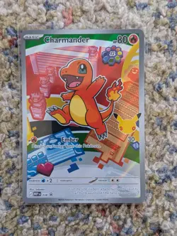Charmander MEP 038 - Pokemon First Partner 30th Anniversary Black Star Promo - Image 1