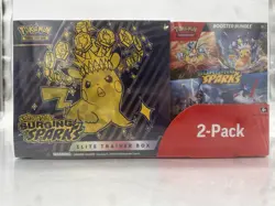 Pokemon Surging Sparks Elite Trainer Box and Booster Bundle Costco, 2-Pack - Image 1