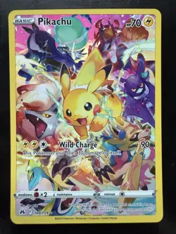 Pokemon Crown Zenith Pikachu Secret Rare 160/159 (LP) - Image 1