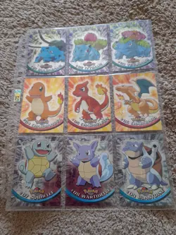 Pokemon Full Set of 90 HOLOFOIL TV Animation Series 1 Cards from Topps 1999. - Image 1