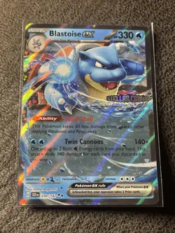 🔥 Pokemon TCG – Blastoise ex 030/142(x2) & Venusaur ex 001/142 – Stellar Crown - Image 2