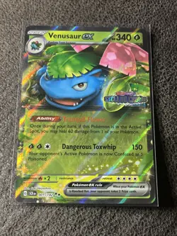🔥 Pokemon TCG – Blastoise ex 030/142(x2) & Venusaur ex 001/142 – Stellar Crown - Image 4