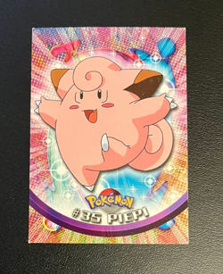 1999 Topps Pokemon Blue Logo TV Animation Edition Piepi #35 - Image 1