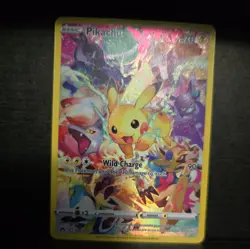 Near Mint 🔥💎PIKACHU 160/159 SWSH CROWN ZENITH POKEMON FULL ART SECRET! RARE - Image 1