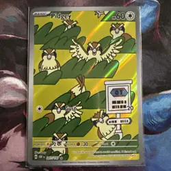 Pokemon TCG Pidgey 207/197 SV03: Obsidian Flames Illustration Rare Holo Engl… - Image 1