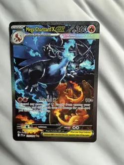 Pokemon Mega Charizard X EX SIR 125/094 Phantasmal Flames English Near Mint - Image 3