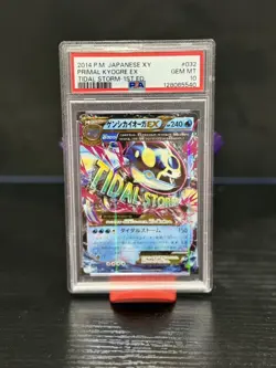 Pokemon 2014 Japanese PSA 10 Primal Kyogre EX XY Tidal Storm 032/070 1st edition - Image 1