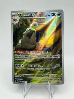 Pokemon TCG Scarlet & Violet Base Set #218/198 Mabosstiff - Image 1