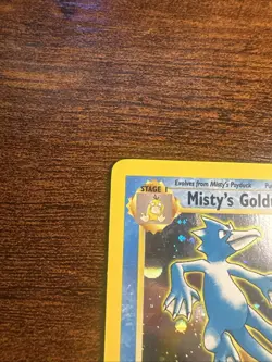 Pokemon TCG Misty's Golduck Gym Challenge 12 Holo Unlimited Rare MP - Image 2