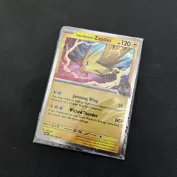 Team Rocket's Zapdos 070/182 Pokemon Destined Rivals GameStop Promo SEALED - Image 3
