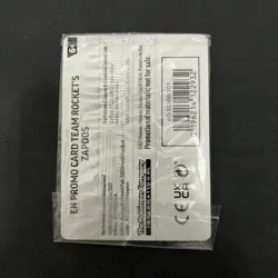 Team Rocket's Zapdos 070/182 Pokemon Destined Rivals GameStop Promo SEALED - Image 4