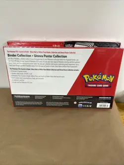 Pokemon Black Bolt and White Flare Binder and Poster Collection Lot of 2 - Image 4