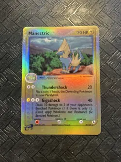 Manectric #39 Pokemon Ruby & Sapphire - Reverse Holo NM - Image 1