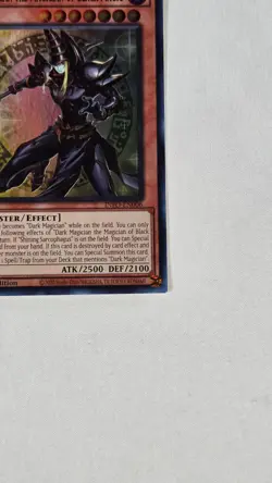 Yugioh Dark Magican the Magician of black magic Ultra Rare INFO-EN006 - Image 2