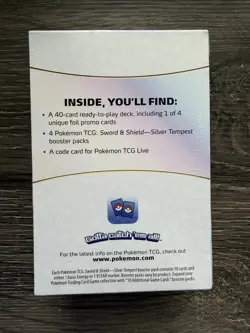 Silver Tempest Build and Battle Box Pokemon TCG Sword and Shield New/Sealed 820650851056 - Image 2