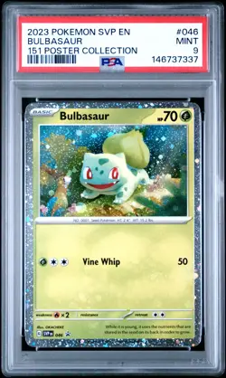 PSA 9 | Pokemon TCG | Black Star Promo | Bulbasaur #46 - Image 1