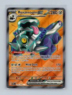 Revavroom ex 216/197 Ultra Rare Obsidian Flames Pokemon Holo Near Mint - Image 1