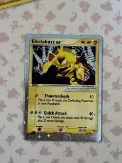 Pokemon Electabuzz EX 97/109 Ruby & Sapphire Near Mint NM SWIRL - Image 1