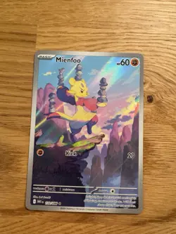 Pokemon Mienfoo 133/086 Sv: White Flare Illustration Rare Holo Basic 60 HP Engl… - Image 1