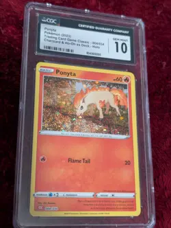 Pokemon TCG Classic Collection Ponyta CLC 004/034 NM English CGC Gem Mint 10 - Image 1