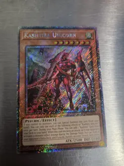 Kashtira Unicorn 1st Edition Platinum Secret Rare RA05-EN025 Yu-Gi-Oh! - Image 1