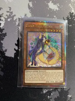 Yu-Gi-Oh! Fairy Tail - Luna RA01-EN009 Quarter century secret rare NM - Image 1