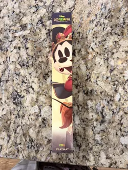 Disney Lorcana Mickey and Minnie Foil Play Mat - Image 1