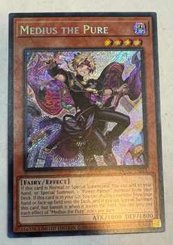 YUGIOH-1x- Medius The Pure - DUAD-ENSP1 - Secret Rare - Limited Edition - Image 1