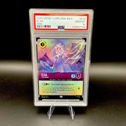 Elsa Snow Queen No. 210 Epic Fabled Lorcana 2025 PSA 10 Foil - Image 1