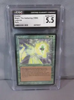 EUREKA CGC 5.5 Excellent + MTG Legends 1994 Rare Magic: The Gathering - Image 1