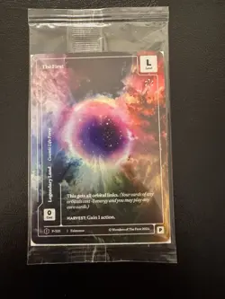 Wonders of the First-The First Promo-Cellophane Pack-The First Shattering Promo - Image 2
